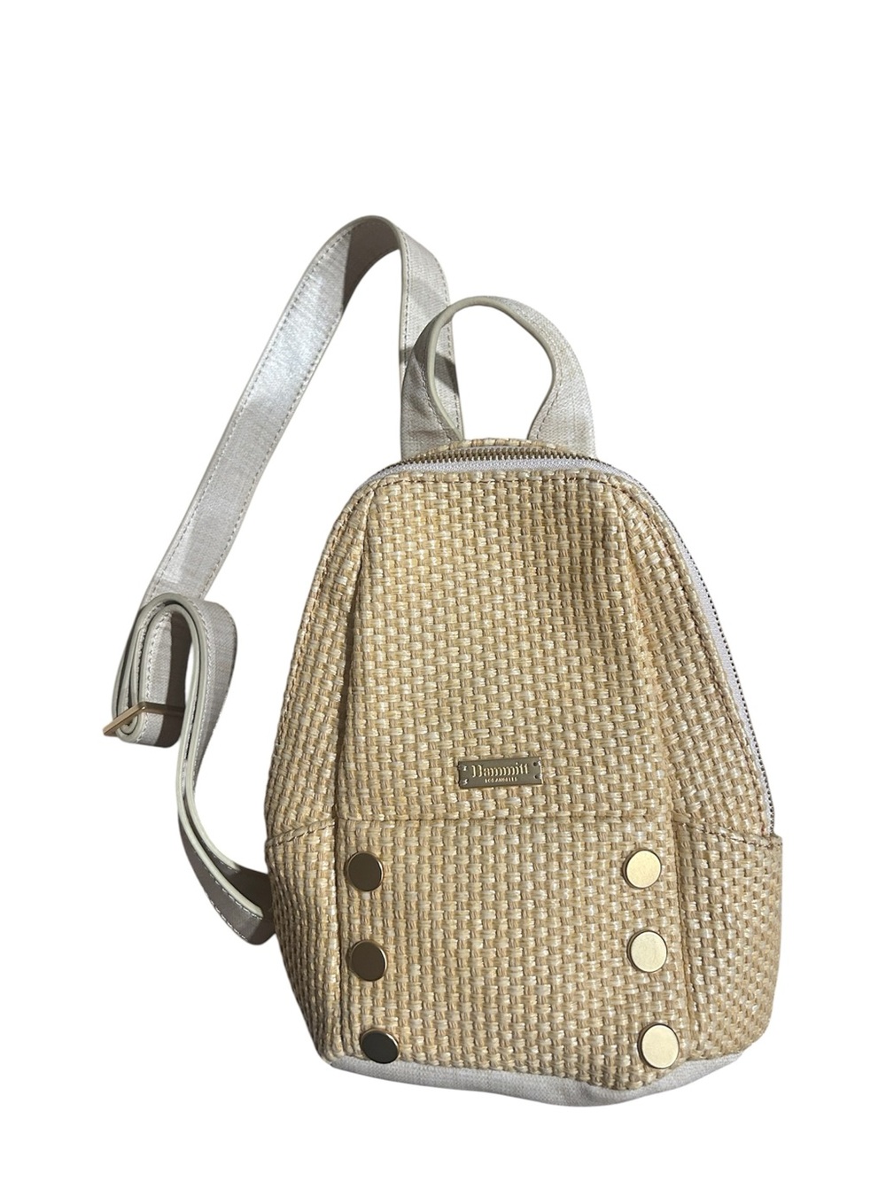Hunter | Ricotta Raffia​/​Brushed Gold | Sml